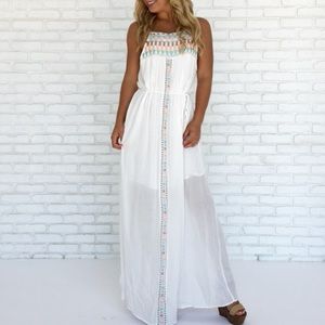 NWT White Maxi Dress